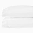 Giza 45 Percale Pillowcases Pair White