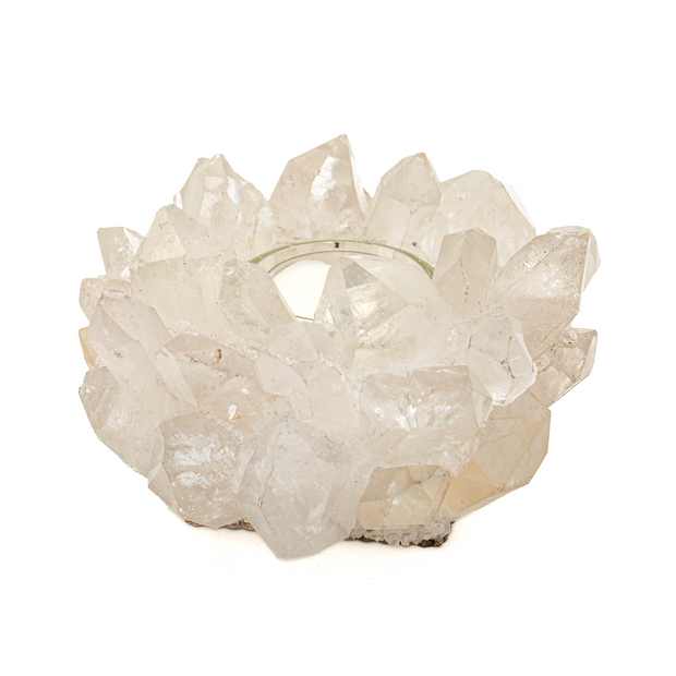 Petite Votive Clear Quartz