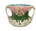 Vintage French Art Nouveau Majolica Planter