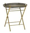 Vintage French Tole Painted Tray Table