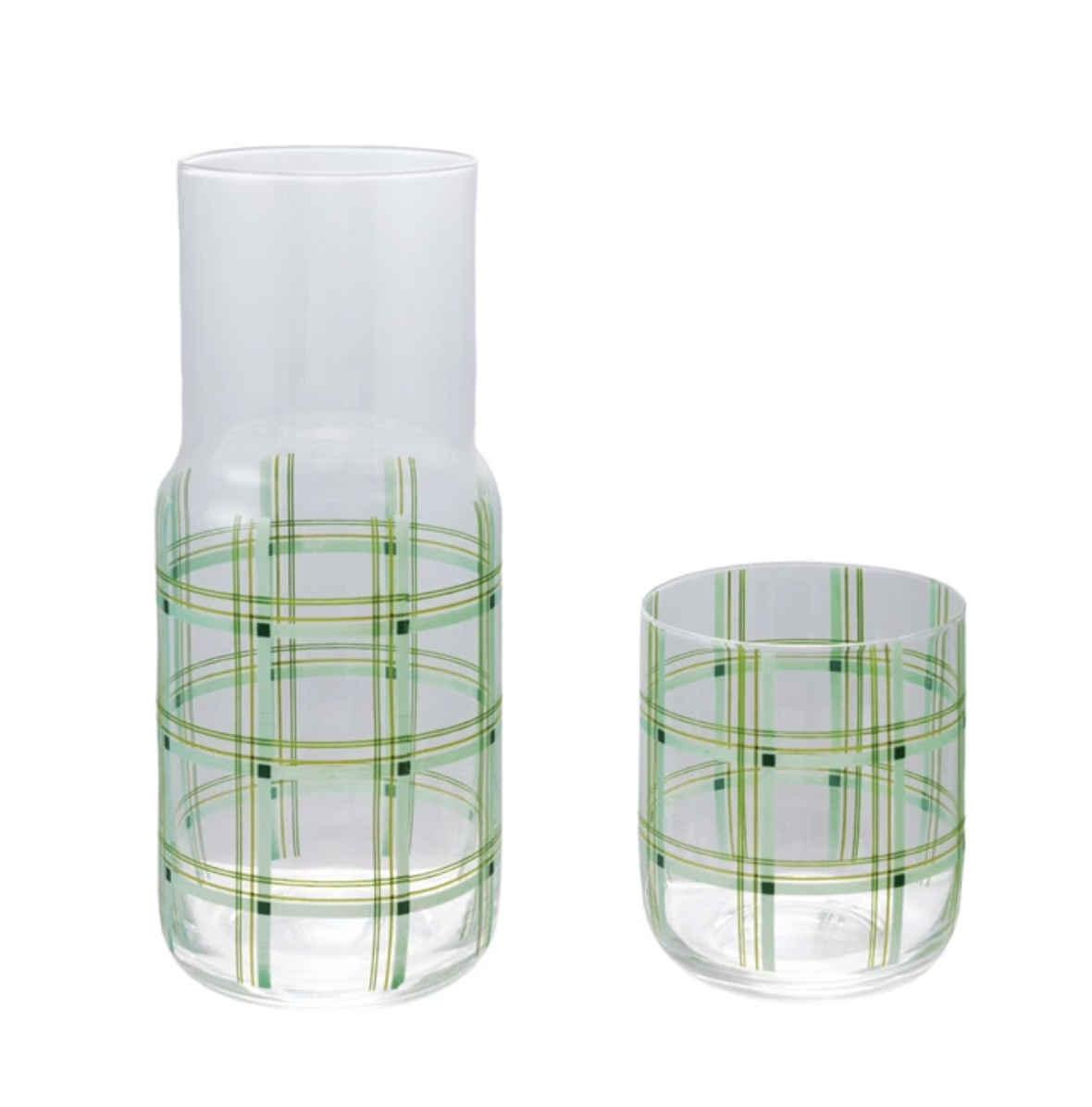 Glass Carafe Drinking Glass Set/2 - Maaribu