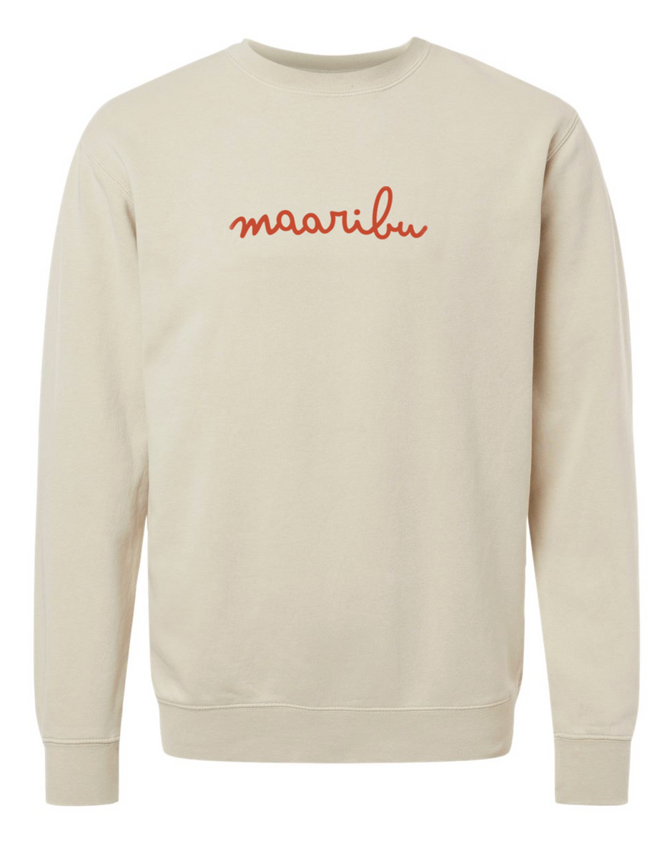 Maaribu Crewneck Sweatshirt Cream - Maaribu