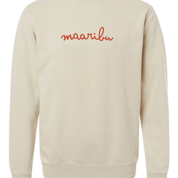 Maaribu Crewneck Sweatshirt Cream - Maaribu