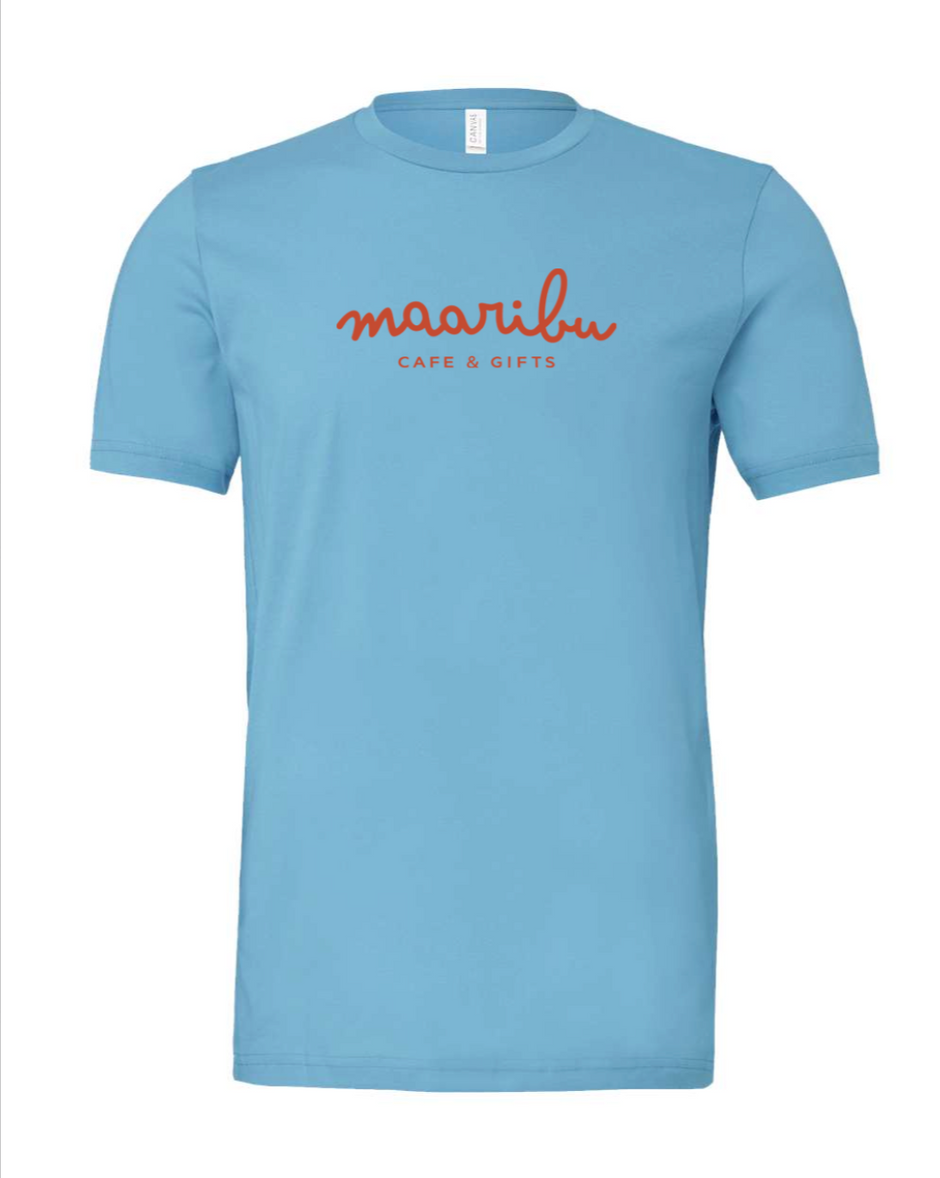 Maaribu Cafe T-Shirt Lt Blue - Maaribu