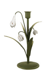 Toleware Lily of the Valley Taper Holder