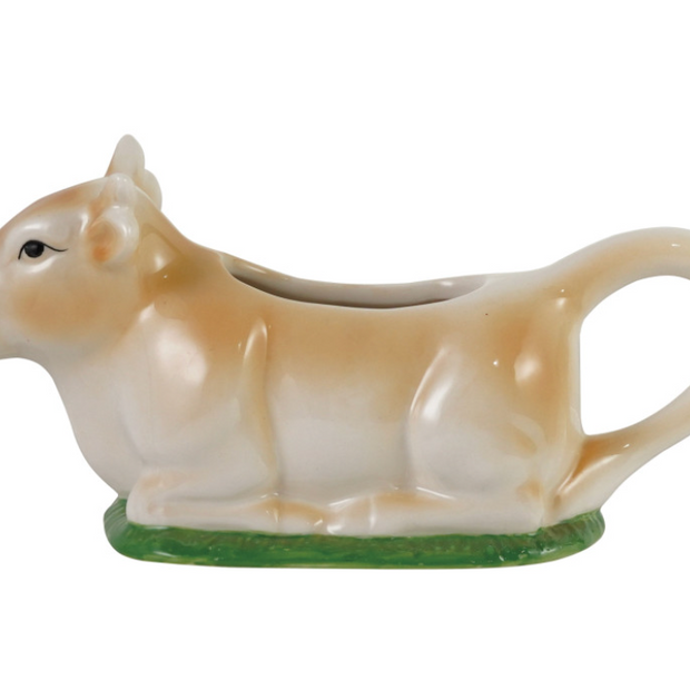 Hand-Painted Cow Shaped Creamer