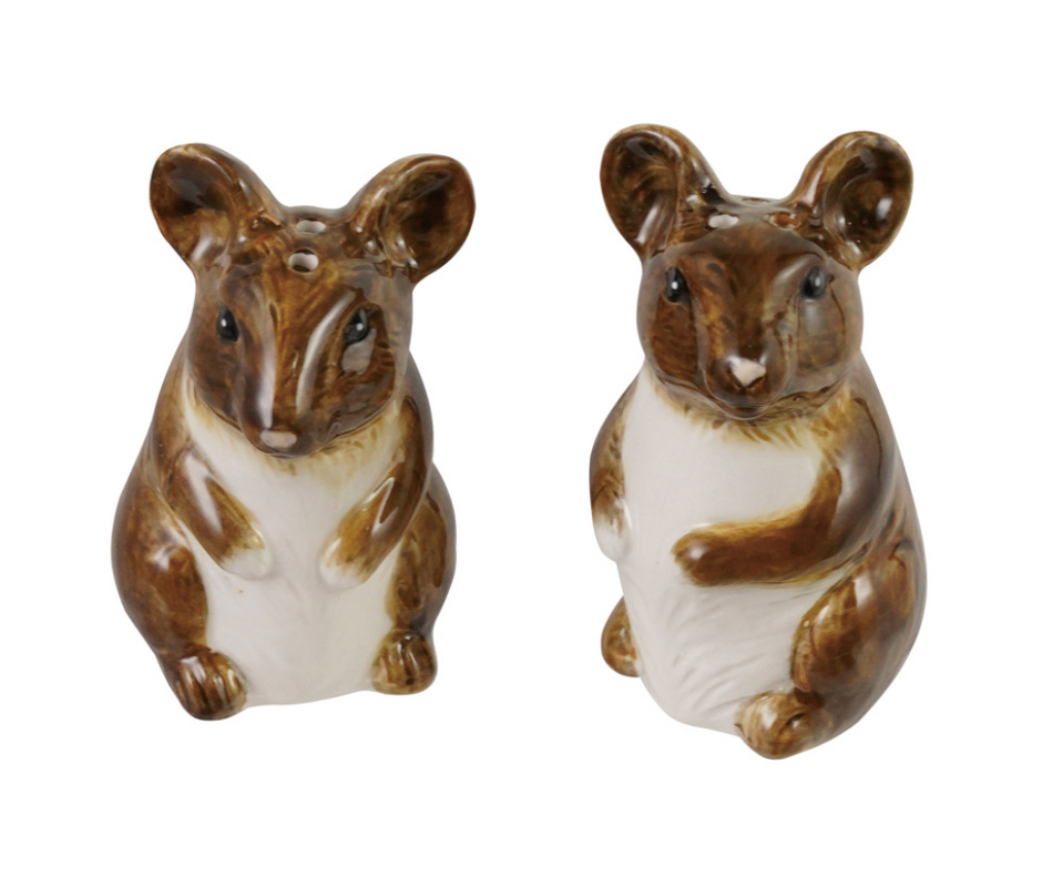 Mouse Salt & Pepper Shakers Set/2