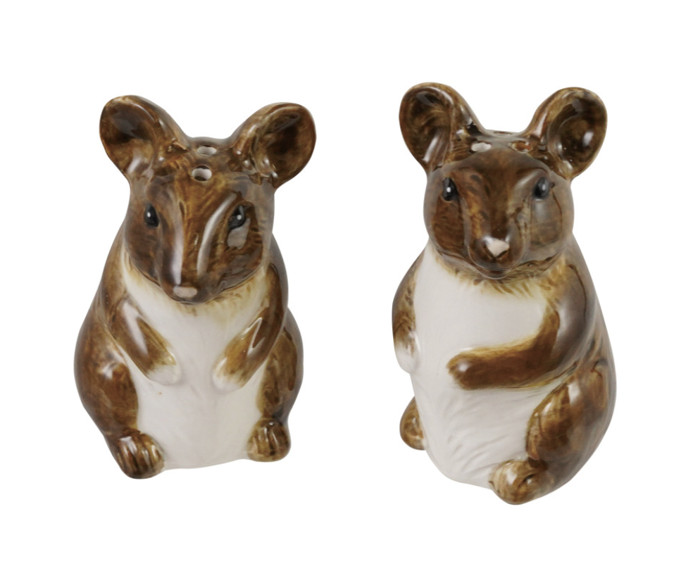 Mouse Salt & Pepper Shakers Set/2