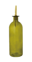 Glass Oil Cruet with Metal Stopper