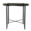 Oval Hand-Painted Tray on Folding Stand