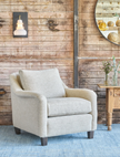 Cisco Willard Chair Upholstered Bellamy Oatmeal