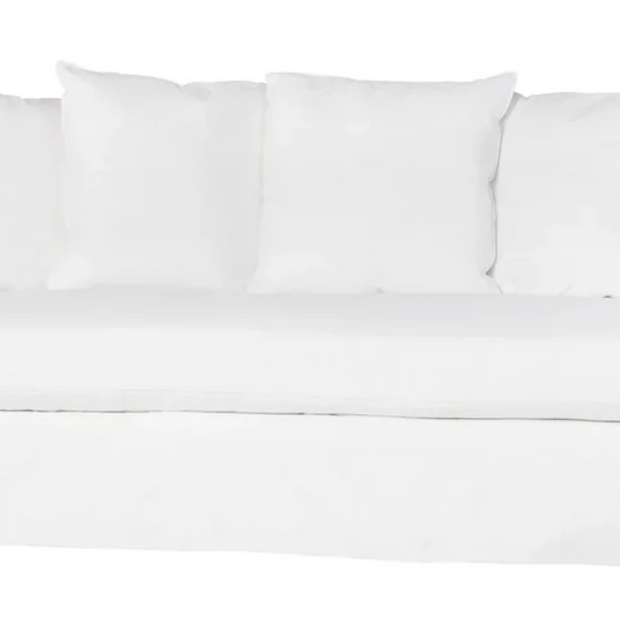 Cisco Asher Sofa Slipcovered Molino Ivory