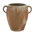 Vintage French Provincial Stoneware Vessel