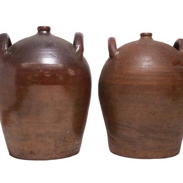 Vintage French Provincial Oil Jug