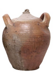 Vintage French Stoneware Oil Dual Handles