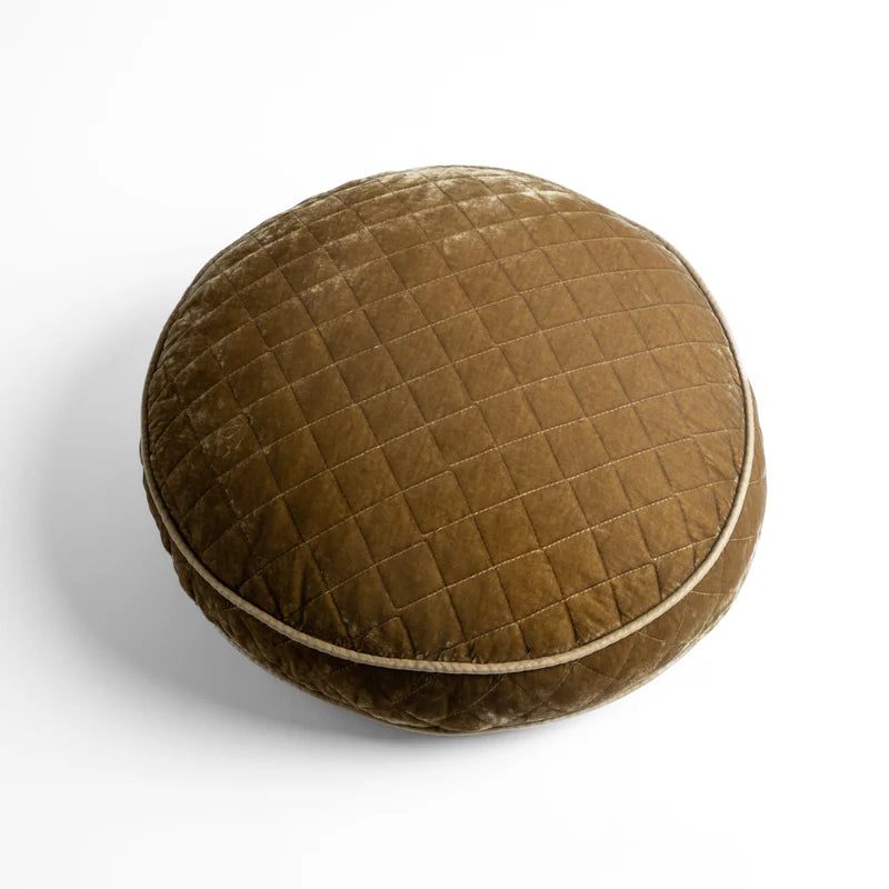 Silk Velvet Quilted Throw Pillows - Maaribu