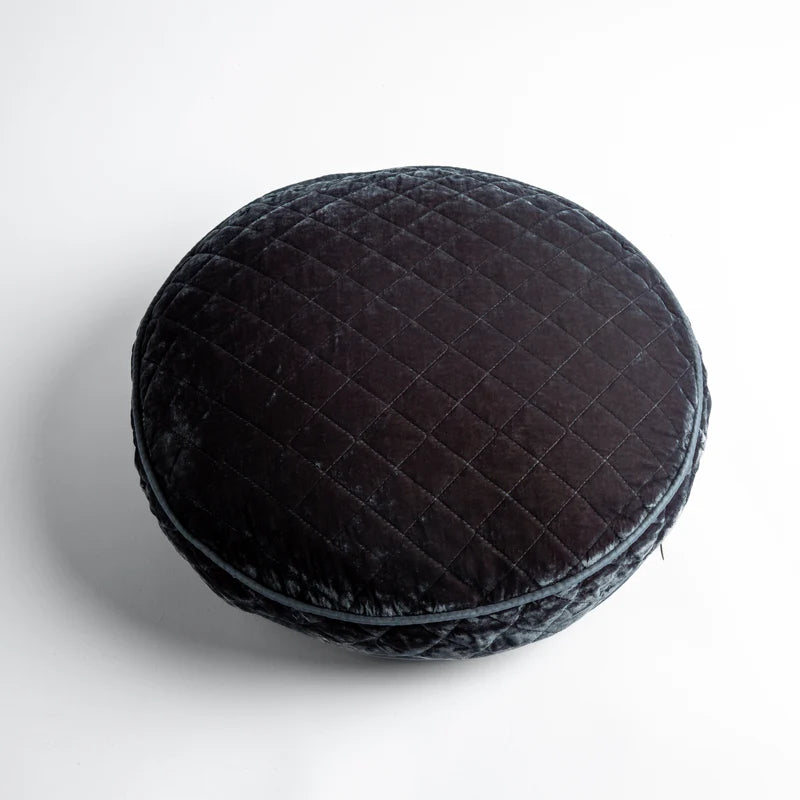 Silk Velvet Quilted Throw Pillows - Maaribu