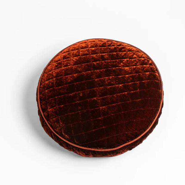 Silk Velvet Quilted Throw Pillows - Maaribu