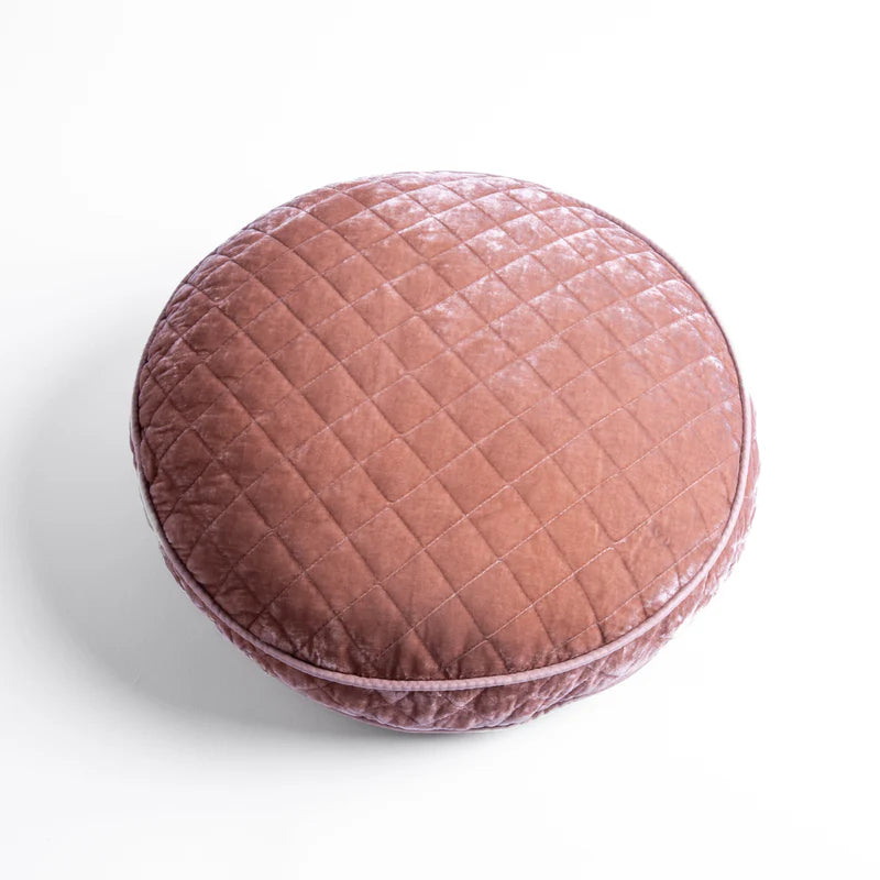 Silk Velvet Quilted Throw Pillows - Maaribu