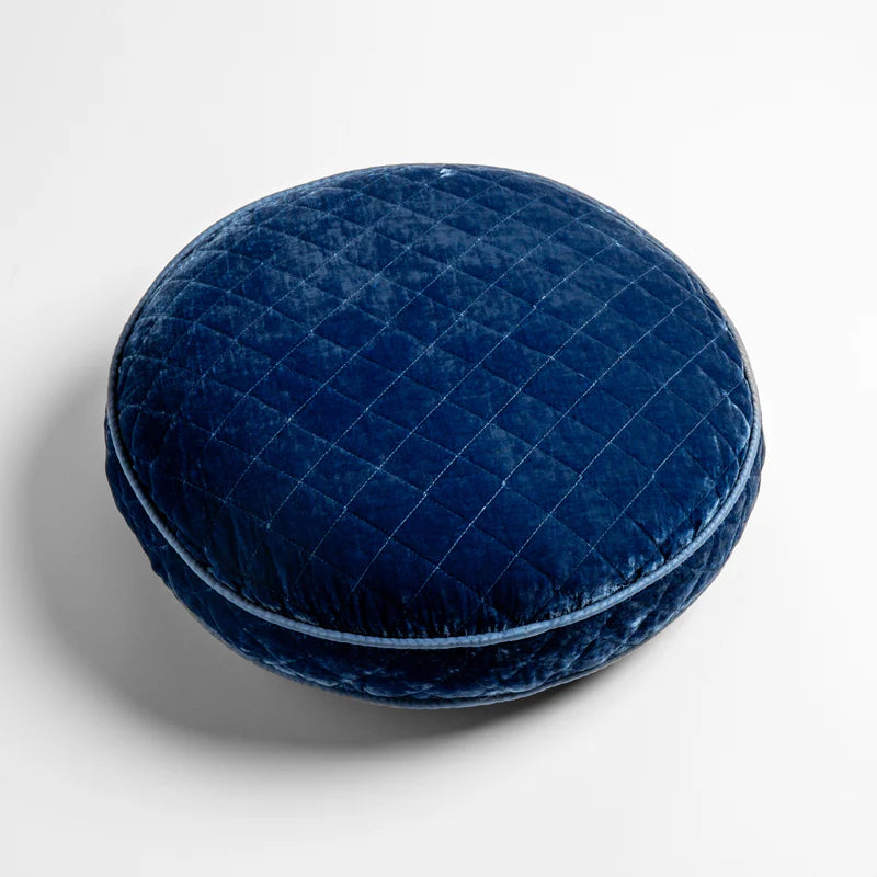 Silk Velvet Quilted Throw Pillows - Maaribu