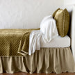 Silk Velvet Quilted Coverlet - Maaribu