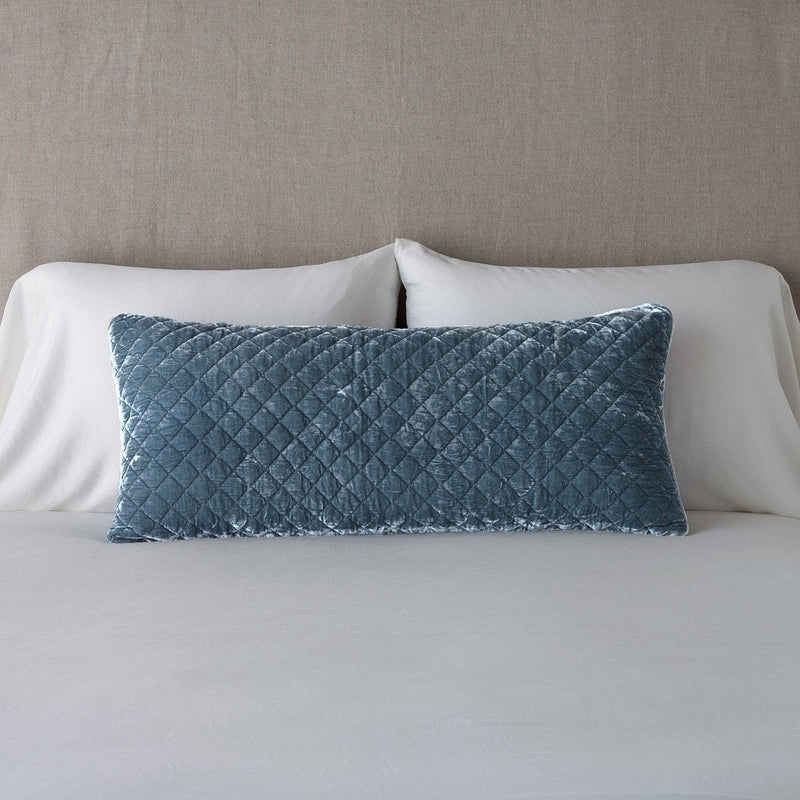 Silk Velvet Quilted Throw Pillows - Maaribu