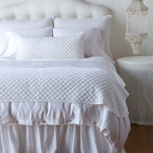 Silk Velvet Quilted Throw Blanket - Maaribu