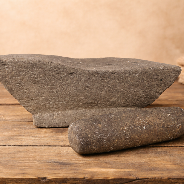 Stone Roller & Stand Set - Maaribu