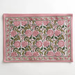 Tablecloth Bohemian Floral Mauve/Green Placemats Set of 4