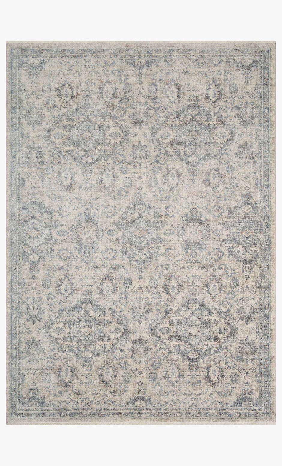 Amber Lewis x Loloi Zuma Rug Pebble/Stone 2'3" x 3'10"