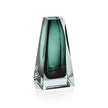 Corinthia Tall Glass Vase Emerald - Maaribu