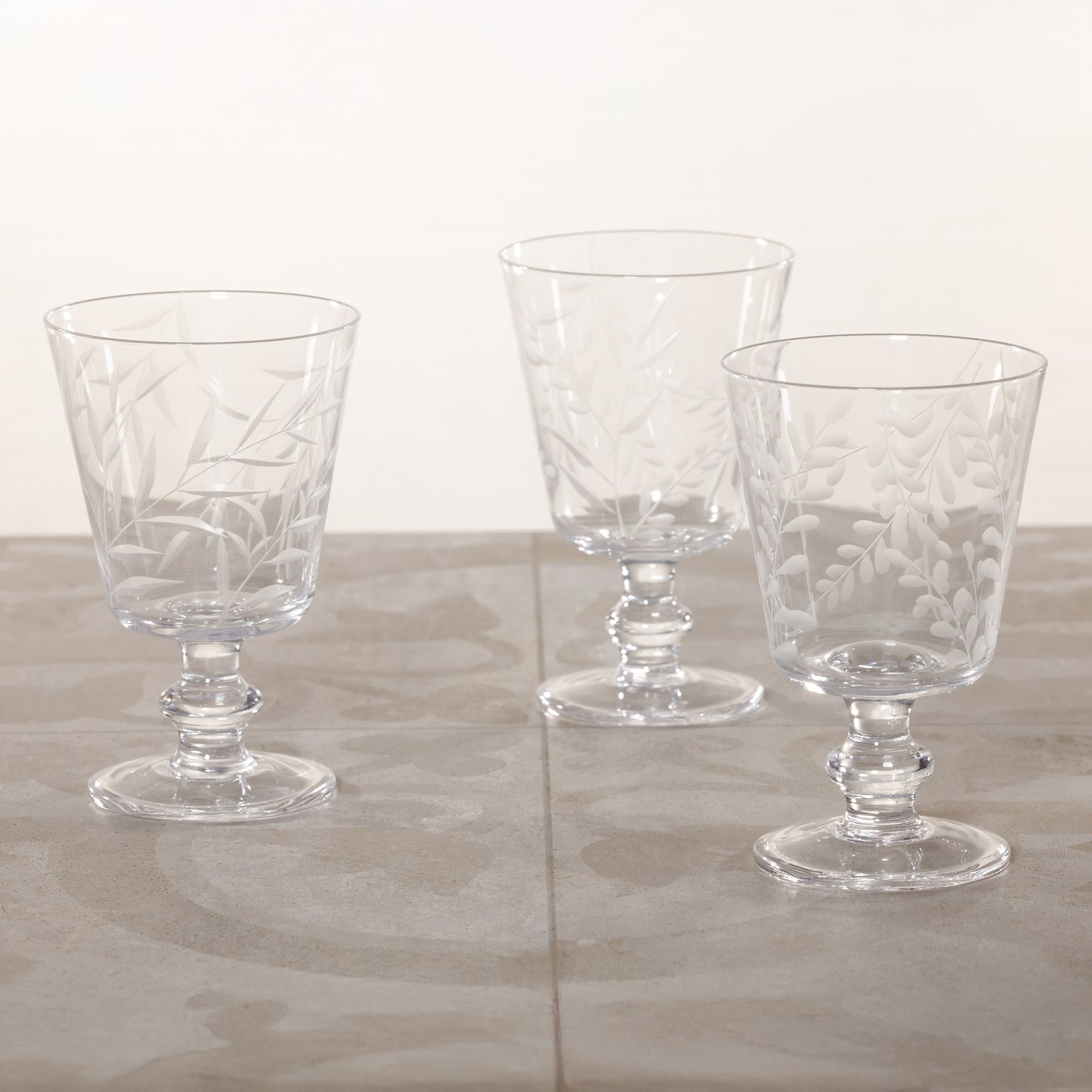 Etched All Purpose Goblet