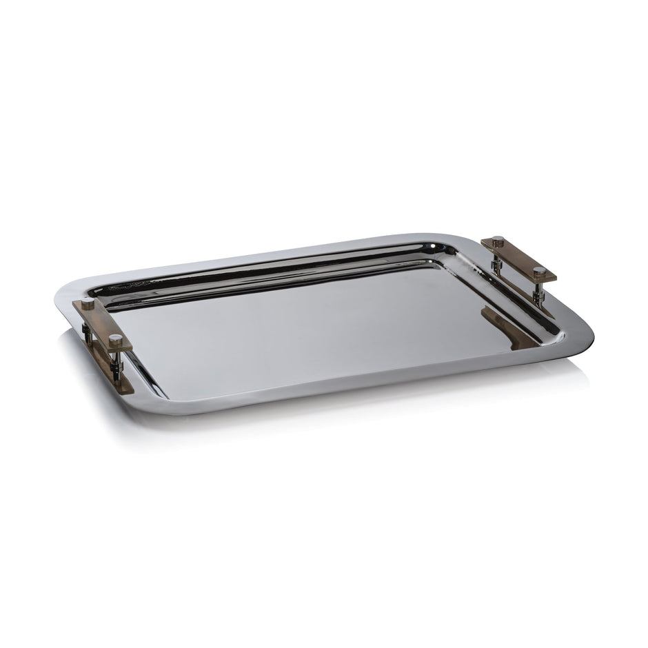Berkeley Tray w/ Horn Handles