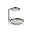 Epicurean 2-Tier Stand Polished Nickel