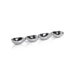 Four Part Condiment Bowl Polished Nickel