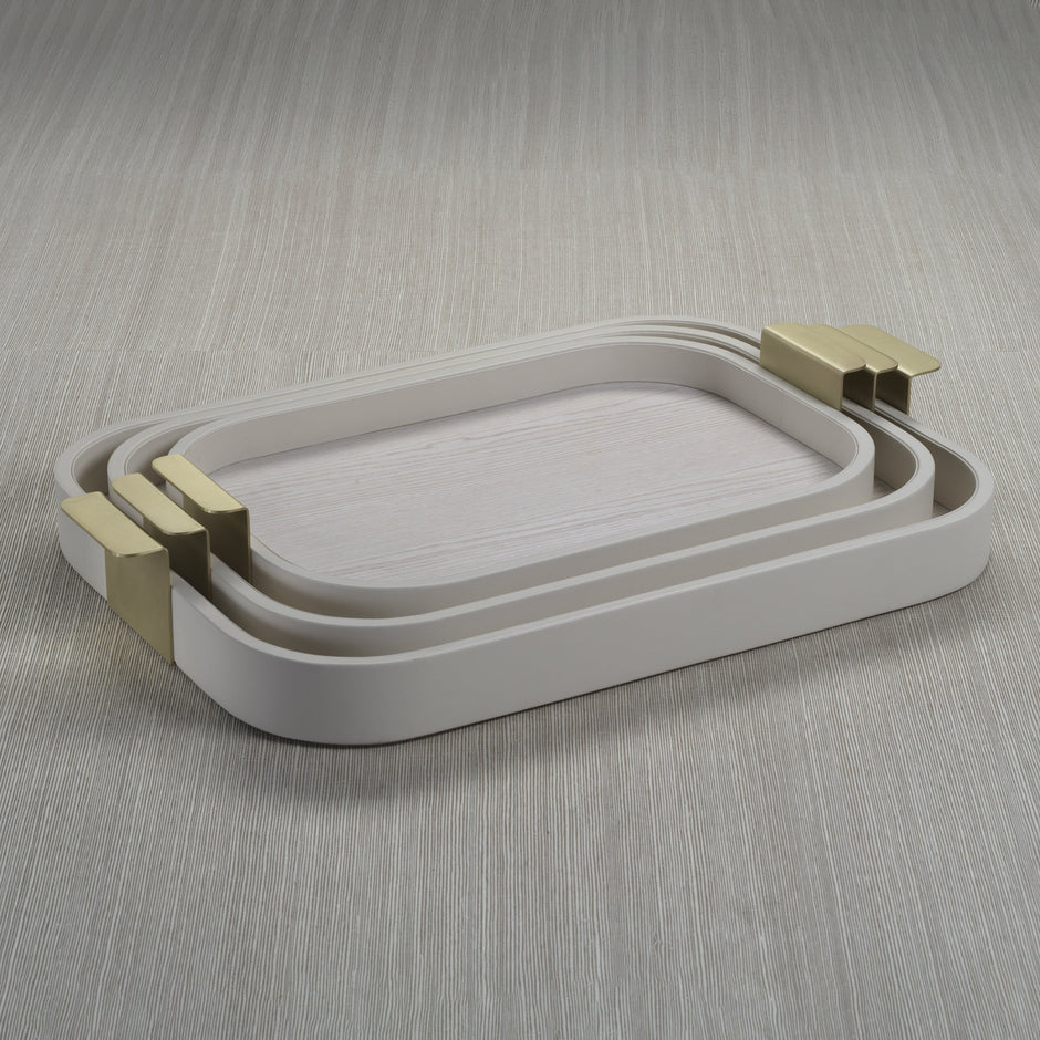 Cordoba leather tray alternate view