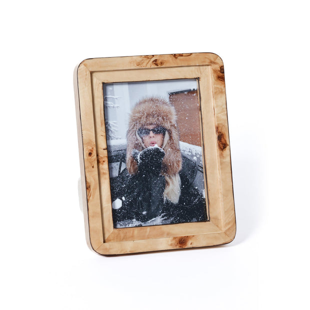 Valberg Burl Veneer Photo Frame 5x7