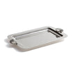 Cap Ferrat Shell Handle Polished Nickel Tray