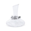 St. Anton Glass Wine Decanter w/Pewter Grapevine