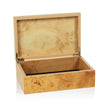 Leiden Burl Wood Box Small - Maaribu