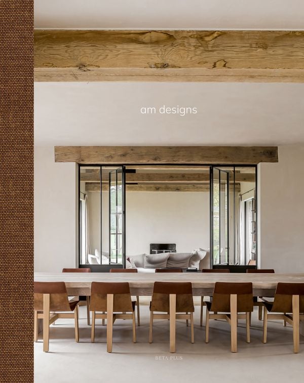Decor book by AM Designs from ACC Publishing, featuring creative interior design ideas and colorful pages.