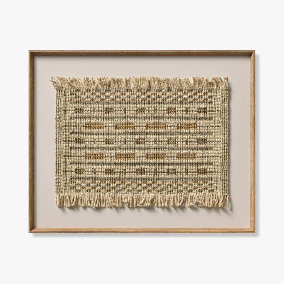 Amber Lewis x Loloi Framed Textile Art Paso Robles 2'10" x 3'6" - Maaribu