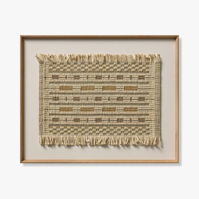 Amber Lewis x Loloi Framed Textile Art Paso Robles 2'10" x 3'6" - Maaribu