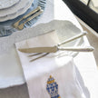 Arte Italica Hotel Collection Carving Set of flatware with polished handles and carving knife and fork for elegant dining.