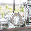 Arte Italica Portofino Double Old Fashioned glassware featuring clear glass and elegant design, perfect for stylish drinks.