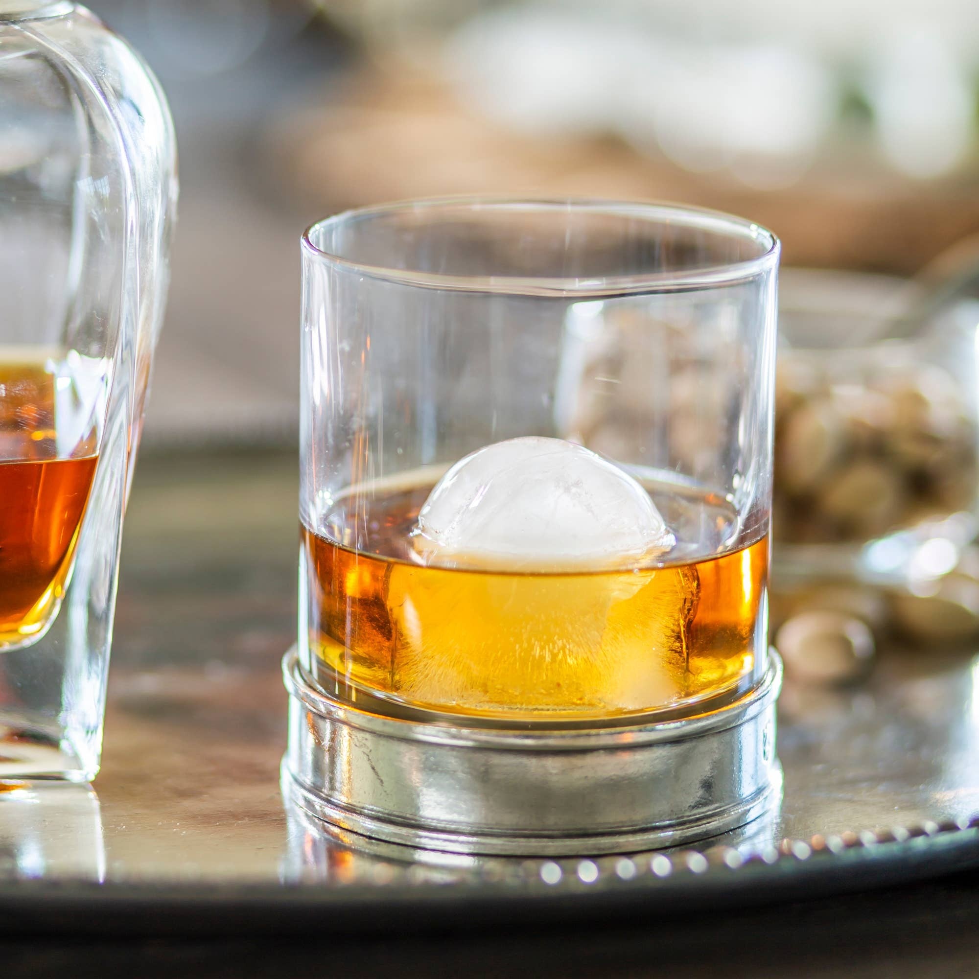 Arte Italica Portofino Double Old Fashioned glassware with elegant design, perfect for stylish beverages.