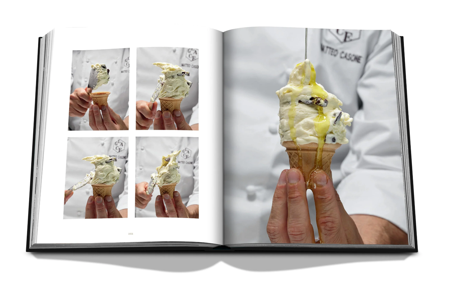 Assouline Art of Manufacture decor book featuring Alain Ducasse with elegant cover design and luxurious interior pages.