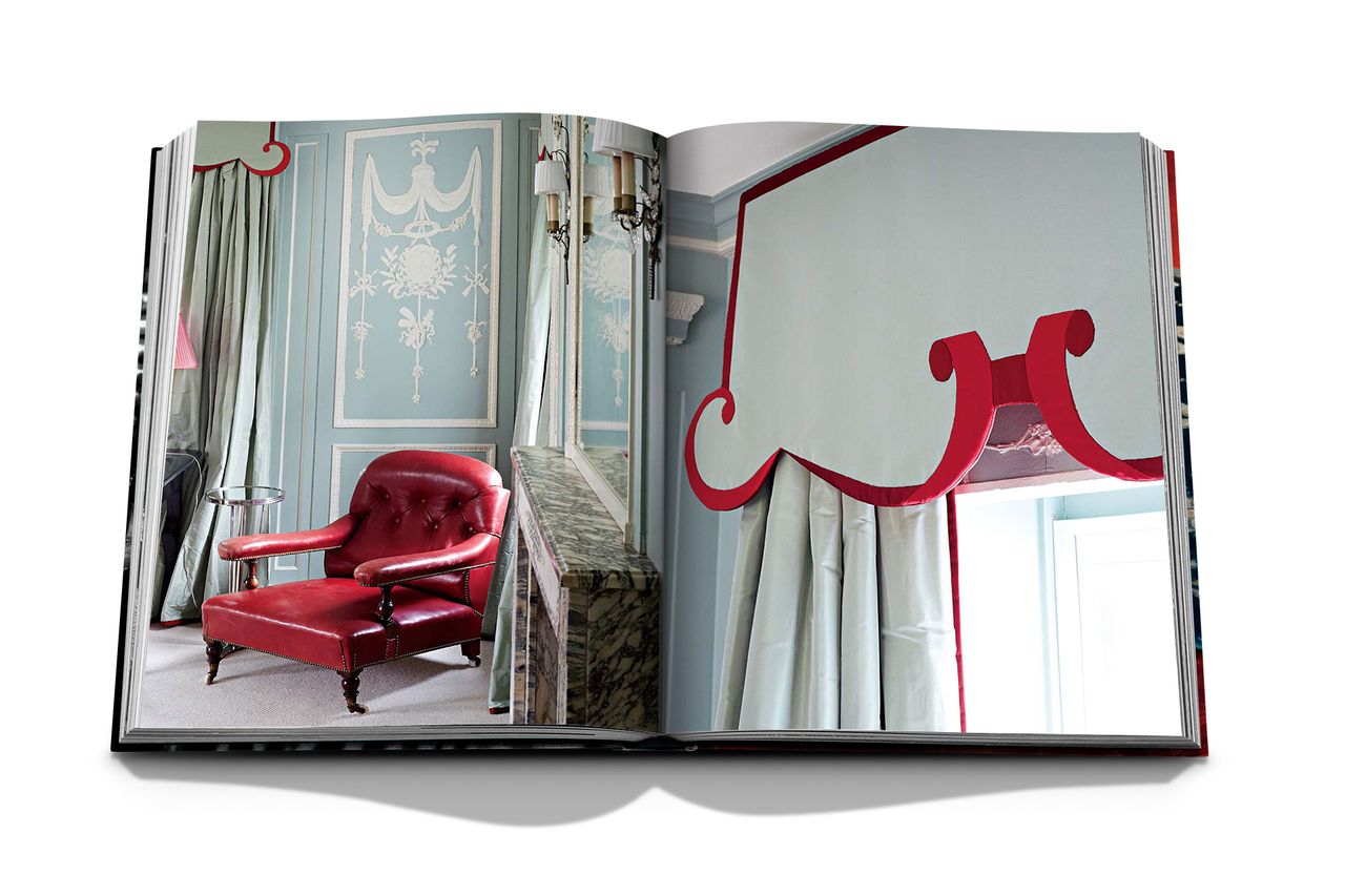 Assouline Big Book of Chic decor book with elegant cover design and stylish interior pages visible in the image.