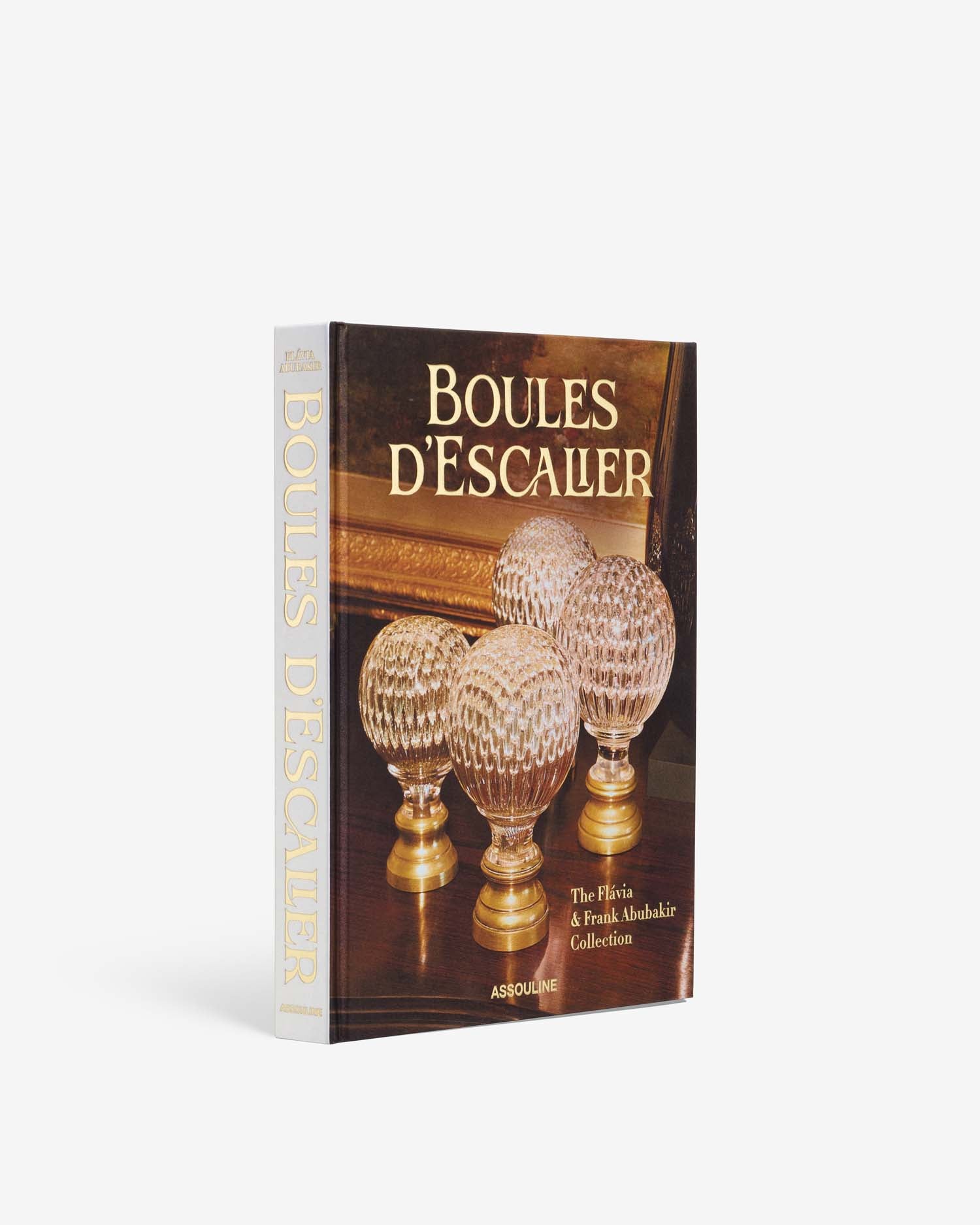 Assouline Boules D'Escalier decor book from the Flavia & Frank Abubakir Collection featuring stylish staircase decor ideas