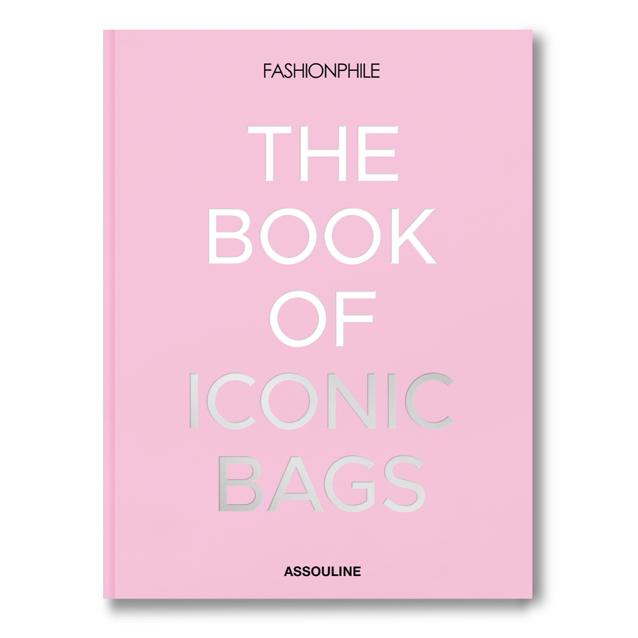 Assouline Fashionphile book on iconic designer bags, featuring a decorative hardcover with elegant cover design.